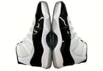 ナイキ NIKE 18年製 AIR JORDAN 11 RETRO CONCORD エア ジョーダン レトロ コンコルド AJ11 白 黒 378037-100 メンズ靴 スニーカー ホワイト 26.5cm 104-shoes602