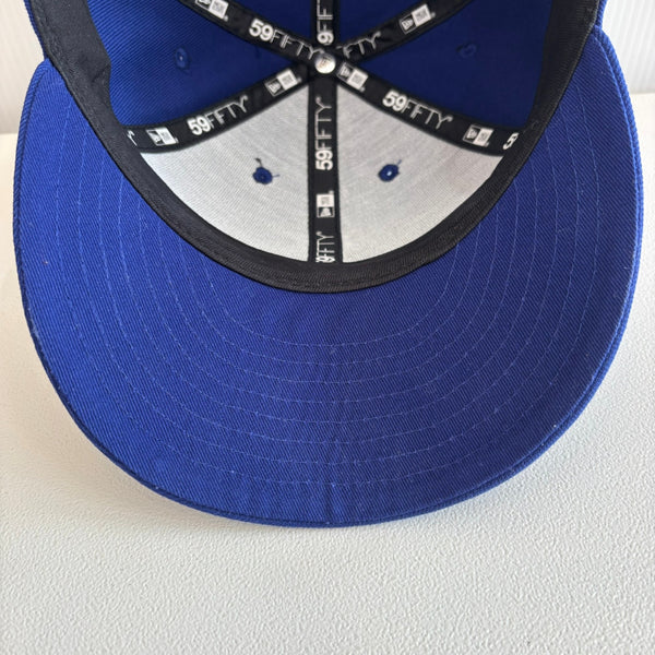 【中古】ダブルタップス W)taps  59フィフティ ロー プロフィール  ニューエラ コラボ 59Fifty Low Profile WT-0548  帽子 メンズ帽子 キャップ ブルー 201goods-566