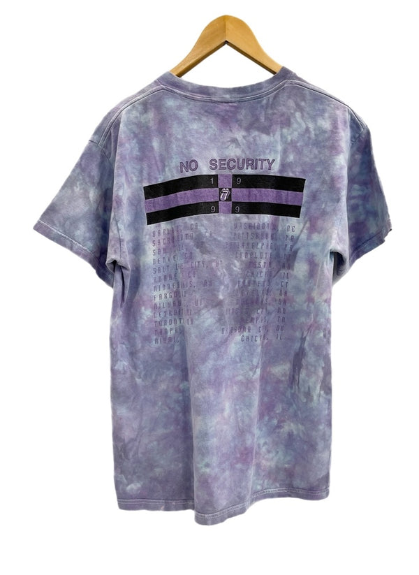 バンド band ©1999 ツアーTシャツ THE Rolling Stones ローリングストーンズ タイダイ  Tシャツ パープル Mサイズ 101MT-4850