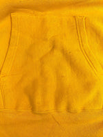 チャンピオン Champion 80s～ ヴィンテージ Vintage トリコタグ リバースウィーブ REVERSE WEAVE US古着 2段プリント カレッジロゴ プロビデンス パーカ イエロー Mサイズ 101MT-4182