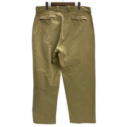【曜日割引対象外】 ヴィンテージ vintage 60's French Army M-52 2TUCK CHINO TROUSERS フランス軍 チノパン ベージュ W37サイズ 201MB-924 VB