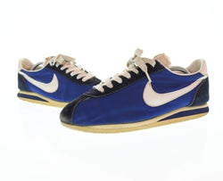 ナイキ NIKE 70年代 NYLON CORTEZ ナイロン コルテッツ オリジナル オレンジスウォッシュ MADE IN TAIWAN VINTAGE ヴィンテージ SNEAKER  メンズ靴 スニーカー ブルー 8 1/2 103S-1337