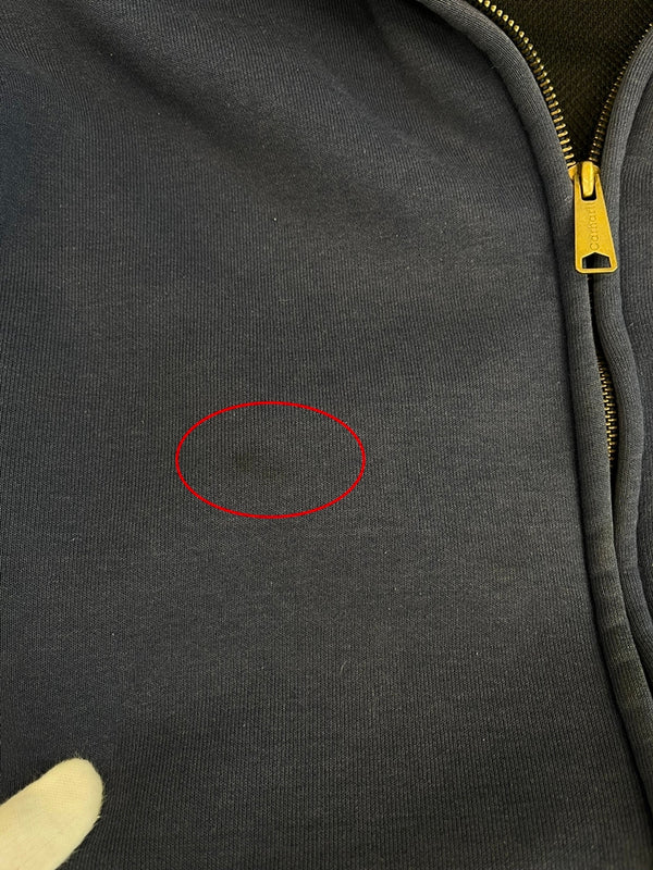 カーハート Carhartt フルジップパーカー スウェット  - パーカ ネイビー 101MT-5195