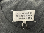 メゾン マルジェラ Maison Margiela 22SS 反転 ディストーテッドロゴ TEE S50GC0659 54 Tシャツ グレー 601MT-47