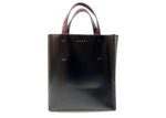 マルニ MARNI BLACK MUSEO SMALL BAG ミュゼオ スモール バッグ 2Way ショルダー ハンド かばん 黒 SHMPV01TY0 LV639 バッグ レディースバッグ 2way・3wayバッグ ロゴ ブラック 104B-93