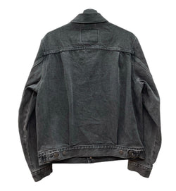 リーバイス Levi's 2nd TYPE セカンド 先染めブラック デニムジャケット トラッカージャケット RELAXED A7632-0002 ジャケット 無地 ブラック Sサイズ 104MT-2180