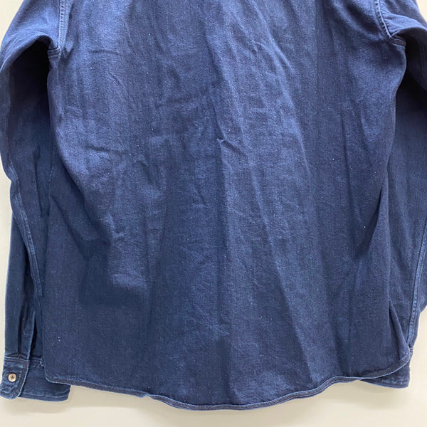 【曜日割引対象外】 キャピタル KAPITAL IDG Denim DUKE Color Shirt Jacket EK-423 長袖シャツ ネイビー Lサイズ 201MT-4302 VB