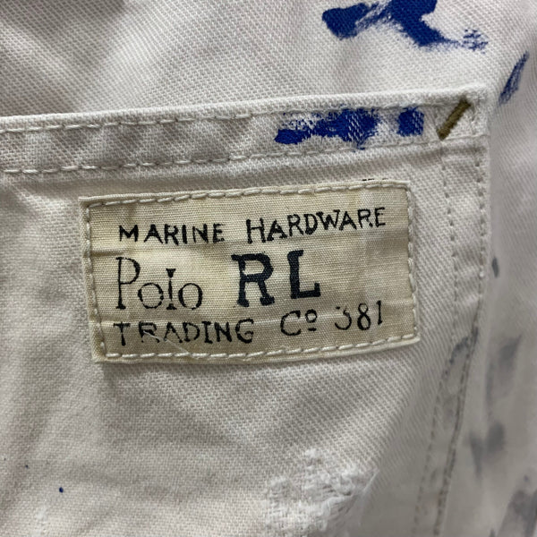 ポロラルフローレン POLO RALPH LAUREN ペインターパンツ MNBLBTMM4A00032 ボトムスその他 ホワイト 201MB-1186