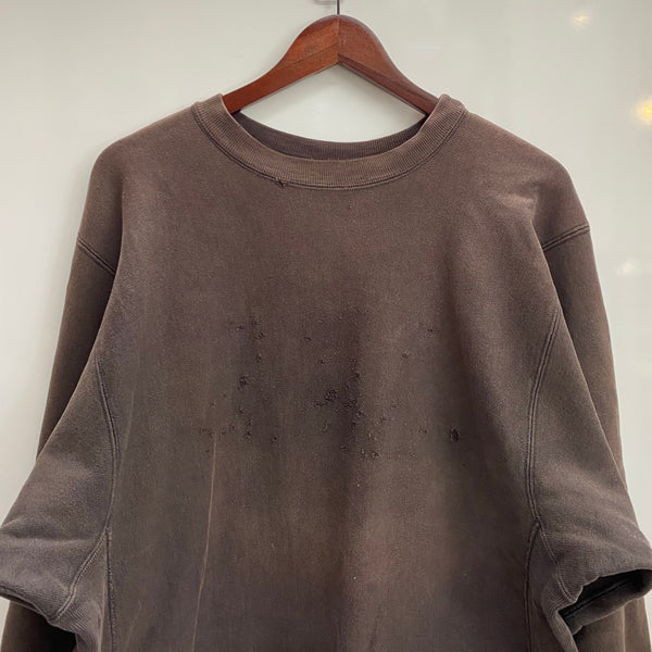 【曜日割引対象外】 ヴィンテージ vintage 80's チャンピオン Champion トリコタグ 目無し USA製 スウェット ブラック XLサイズ 201MT-3581 VB