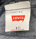 【曜日割引対象外】 リーバイス Levi's デッドストック 00's 日本製 505 ボタン裏J22 US505-0301 デニム W32サイズ 201MB-719 VB