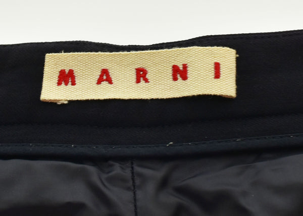 マルニ MARNI  ウールスラックス パンツ PAMAM23U00TW508 スラックス ブラック 42 103MB-443