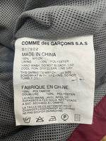 コムデギャルソンシャツ COMME des GARCONS SHIRT 09SS マルチカラージップアップナイロンジャケット S17902 ジャケット ワインレッド 601MT-77