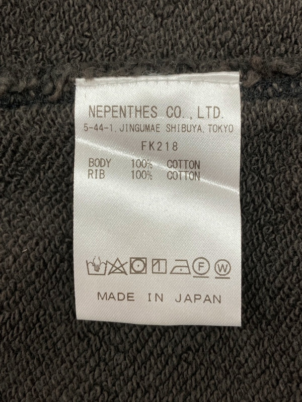 ニードルス Needles 19AW SWEAT HOODY PAPILLON PRINT スウェット フーディー パーカー プルオーバー バタフライ 蝶々 茶 FK218 パーカ プリント ブラウン Sサイズ 104MT-1088