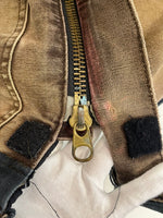 カーハート Carhartt FRライン フレームレジスタント トラディショナルコート ダックワークジャケット 茶 ボロ C26 DKB 2XL ジャケット ブラウン 3Lサイズ 101MT-4679