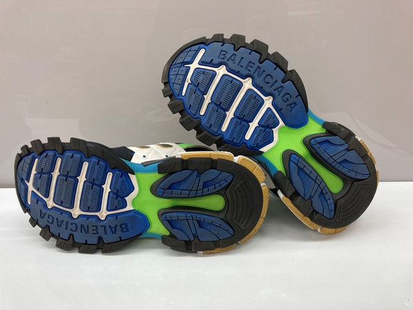 バレンシアガ BALENCIAGA Track Sneaker トラック スニーカー スポーツ メッシュ ローカット シューズ 青 542023 メンズ靴 スニーカー ブルー 27cm 104S-1078