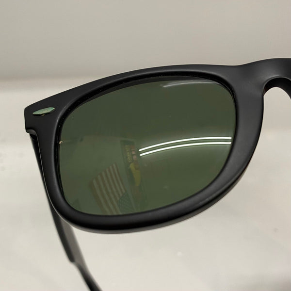 【曜日割引対象外】 【中古】レイバン Ray-Ban 80's B&L 5022 マッドブラック USA製 WAYFARER 眼鏡・サングラス サングラス ブラック 201goods-801 VB