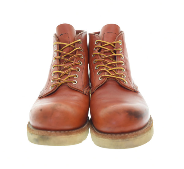 レッドウィング RED WING IRISH SETTER 羽タグ 2012年製 オロラセット レザー アイリッシュセッター MADE IN USA  8 D  8166 メンズ靴 ブーツ ワーク ブラウン 26cm 103S-869