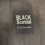 ヨウジ ヤマモト Yohji Yamamoto BLACK Scandal KATSURAGI R-SINGLE F BLOUSON HS-Y98-040 ジャケット ブラック 2サイズ 201MT-4847