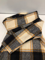 ヴィンテージ vintage 50's 50年代 Hall American SPORTSWEAR Robert Hall ウール系 チェック スポーツジャケット スイングトップ ブルゾン SERVAL ZIP   42 ジャケット ベージュ 101MT-5079