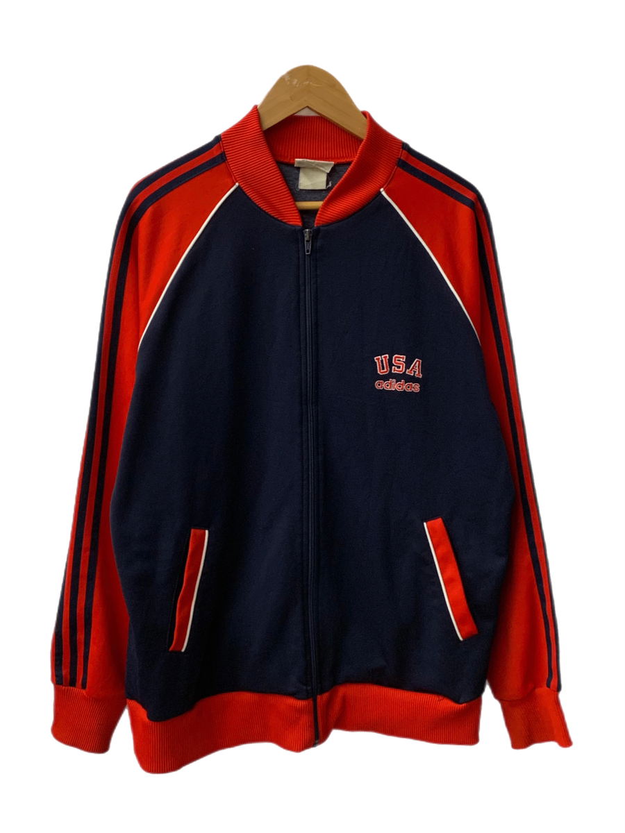 80s adidas USA製 ATPトラックジャケット ジャージ 黒 白 【公式通販】 80s adidas USA製 ATPトラックジャケット ジャージ 黒 白 【公式通販】