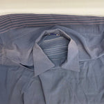 【曜日割引対象外】 ヴィンテージ vintage 50's Cassino ピーターパンシャツ 長袖シャツ ブルー Mサイズ 201MT-4642 VB