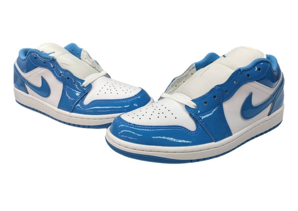 ナイキ NIKE 24年製 AIR JORDAN 1 LOW SE エア ジョーダン ロー AJ1 ジャンプマン シューズ 白 青 FZ2138-114 メンズ靴 スニーカー ブルー 26.5cm 104S-948