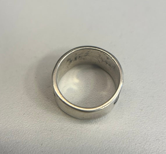 シルバー Silver BEAR & BROKEN ARROW STERLING SILVER RING ベア アンド ブロークンアロー スターリングシルバー ピンキーリング  メンズジュエリー・アクセサリー インディアンジュエリー 指輪・リング シルバー 101G-207