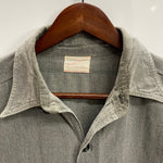 【曜日割引対象外】 ヴィンテージ vintage 40's 50's Homesteader MONTGOMERY WORD Black Chambray ブラック シャンブレーシャツ 長袖シャツ ブラック 201MT-4189 VB