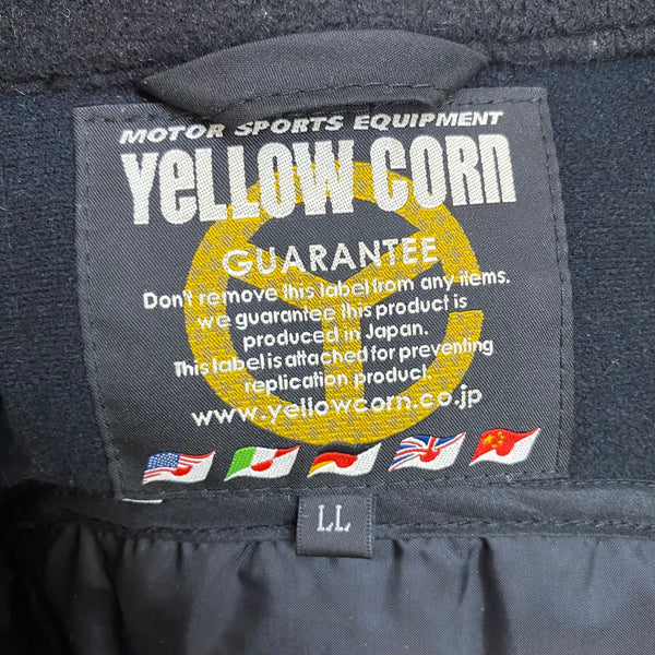 イエローコーン YeLLOW CORN ジャケット ブラック LLサイズ 201MT-4617