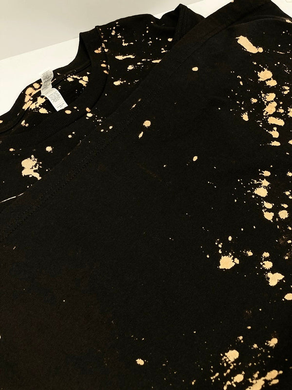 US US古着 00s Wu-Tang ウータン ブリーチ 半袖カットソー 2007 黒 オーバーサイズ ゆるダボ 2XL Tシャツ ブラック 3Lサイズ 101MT-2676