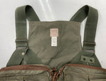 フィルソン FILSON FOUL WEATHER FLY FISHING VEST フォウルウェザー フィッシング ハンティング USA製 緑 REG ベスト 無地 カーキ 104MT-1541