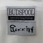 バッズプール BUDSPOOL Tシャツ ホワイト Lサイズ 201MT-4340