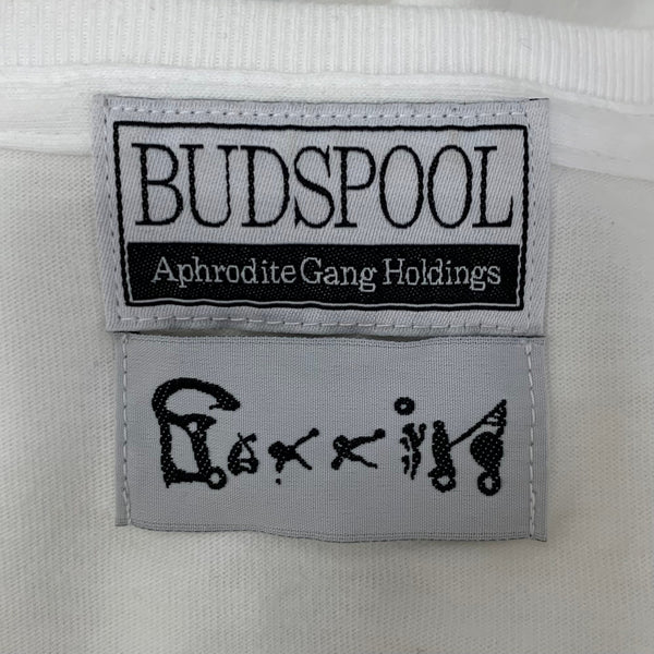 バッズプール BUDSPOOL Tシャツ ホワイト Lサイズ 201MT-4340