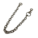 【中古】ヒダカ HIDAKA OVAL PANTS CHAIN ウォレットチェーン メンズジュエリー・アクセサリー ウォレットチェーン シルバー 201goods-726