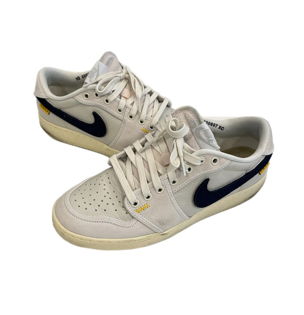 ジョーダン JORDAN ×UNION Nike Air Jordan 1 Low KO Sail Leather ユニオン イキ エアジョーダン1 ロー セイル レザー DZ4864-100 メンズ靴 スニーカー ホワイト 28cm 101sh-2382