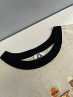 US US古着 Dumb and Dumber ジム・キャリーはMr.ダマー MOVIE TEE リンガーTシャツ 映画 ムービーT  Tシャツ ホワイト Sサイズ 101MT-4832