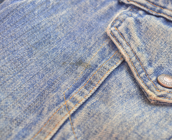 リーバイス Levi's 70s ボアデニムジャケット ボアジャン トラッカージャケット 70's  40 ブルー 103MT-3105