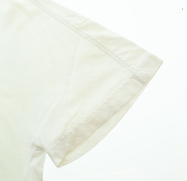 バレンシアガ BALENCIAGA 19SS コピーライト スモールロゴ オーバーサイズ Tシャツ 半袖カットソー ホワイト XS 556115 TYK28 Tシャツ ホワイト SSサイズ 103MT-2189