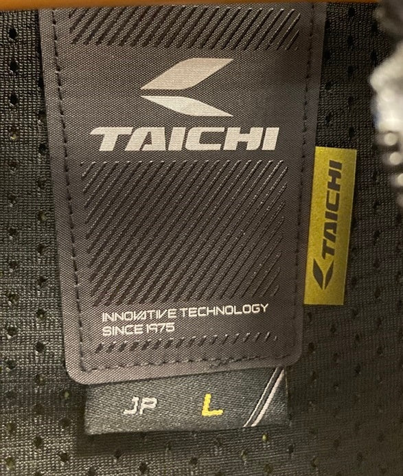 アールエスタイチ RS TAICHI RIDING GEAR ライディングギア ライディングジャケット レーサーメッシュジャケット  バイカー 黒 ロゴ プロテクター RSJ336 ジャケット ブラック Lサイズ 101MT-3060