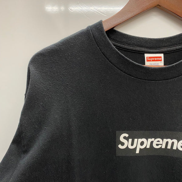 【曜日割引対象外】 シュプリーム SUPREME 20AW Box Logo L/S Tee ボックスロゴ ロンT ブラック Mサイズ 201MT-4033