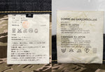 ガンリュウ GANRYU 09AW SARROUEL DENIM PANTS サルエル デニム パンツ FUMITO GANRYU ボタンフライ パッチ ズボン 黒 無地 ED-P011 デニム ブラック Mサイズ 104MB-156