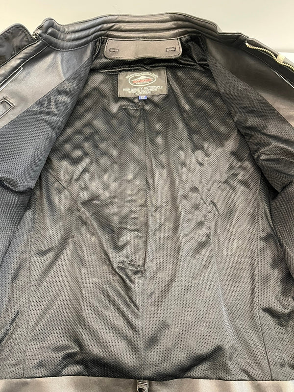 クシタニ KUSHITANI 牛革 シングルライダースジャケット ライディングウェア バイクウェア ツーリング バイク用品 黒 LL ジャケット ブラック 101MT-5230