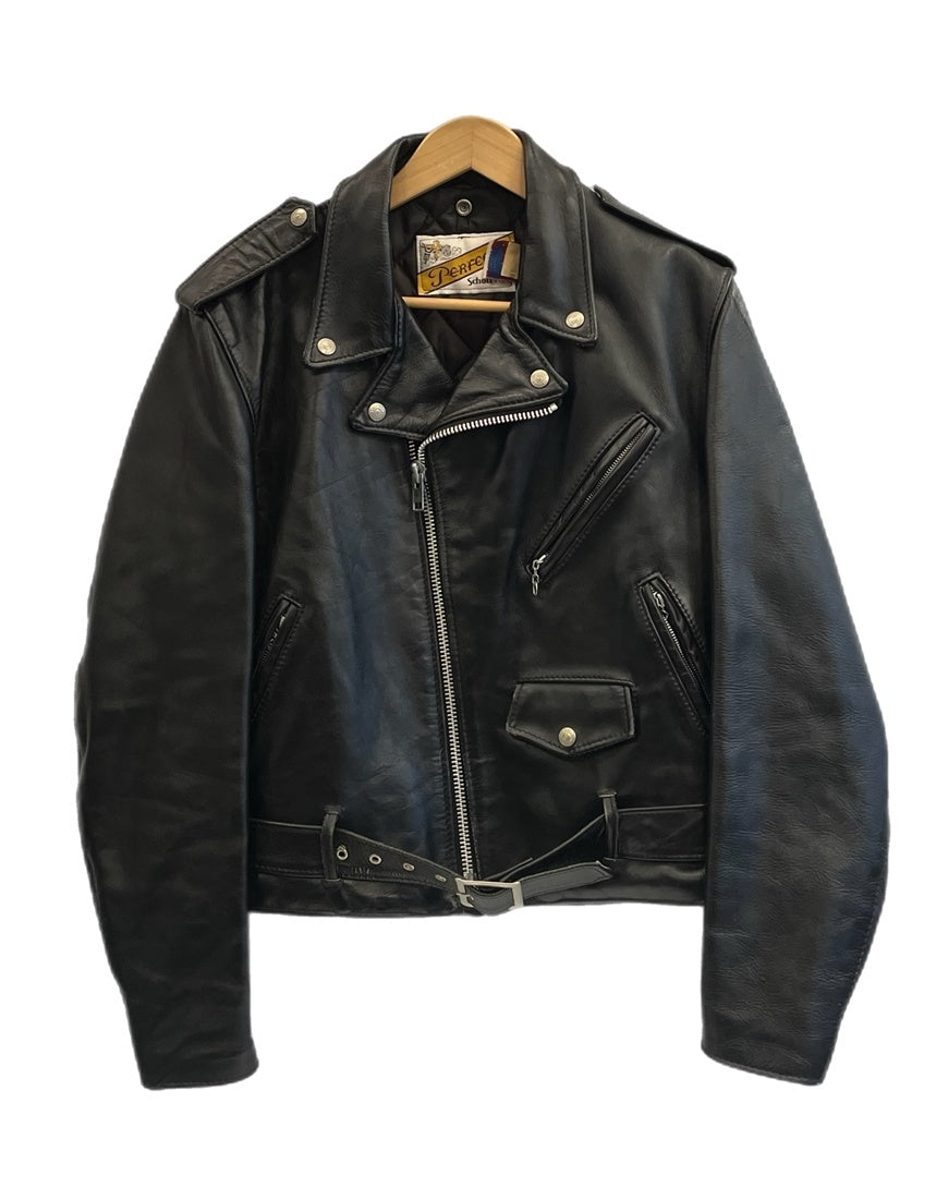 ショット 618 ダブルライダースジャケット バイカー アメカジ 黒【40】 Schott N.Y.C（ショット） Schott ダブルライダース 618 Schott 【USA