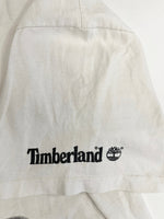 ティンバーランド Timberland 90s Vintage ヴィンテージ ブーツプリントTee 白  シングルステッチ Tシャツ ホワイト 101MT-4831
