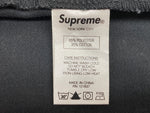 シュプリーム SUPREME WORK PANTS ワーク パンツ ジップアップ ズボン ボトムス フルレングス ポリエステル コットン メンズ BLACK 黒 無地 チノパン ブラック 32 104MB-329