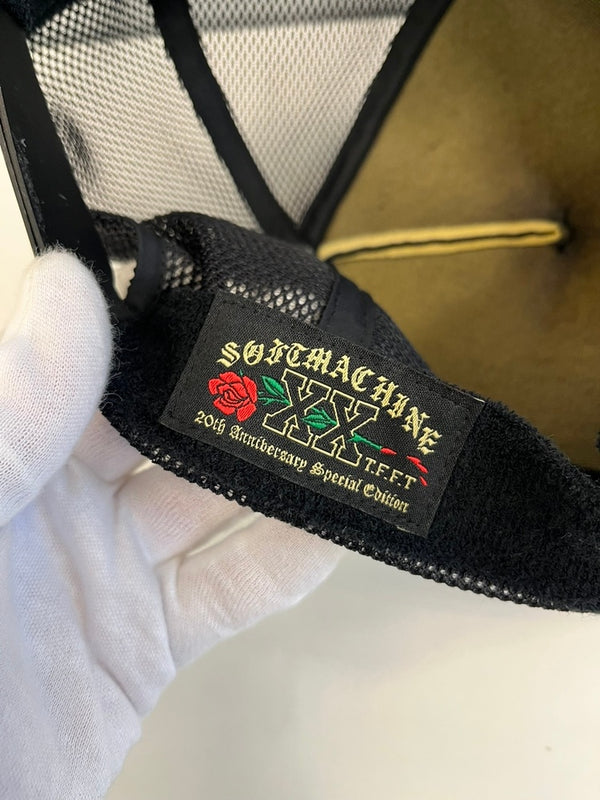 ファクト FUCT ×SOFT MACHINE 20th Anniversary Mesh Cap メッシュキャップ 黒 帽子 メンズ帽子 キャップ ブラック 101hat-171