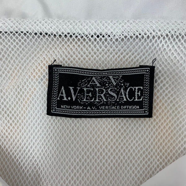 ヴェルサーチェ VERSACE ベスト付きジャケット ジャージ ホワイト 201MT-4169