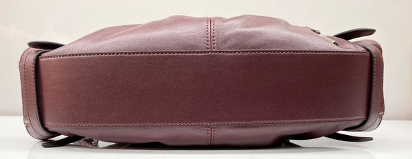 マークジェイコブス MARC JACOBS ザ クリスティーナ サッチェル THE CRISTINA SATCHEL シグネチャー スクランチ ハンドバッグ ギャザー チャーム パープル系その他 DARK PLUM ボルドー 2F5HSH031H01 バッグ レディースバッグ トートバッグ ロゴ ワインレッド 104B-73