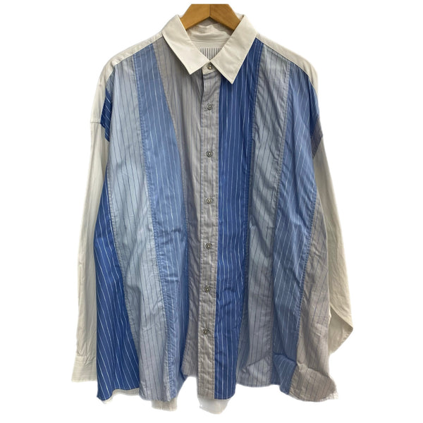 ストライプフォークリエイティブ Stripes For Creative 長袖シャツ ブルー XXXXXLサイズ 201MT-4414