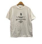 ヴィンテージ vintage 80's 80年代 Hanes MUSTACHE RIDES マスタッシュ 10セント  MADE IN USA アメリカ製 シングルステッチ Tシャツ ホワイト 101MT-4974